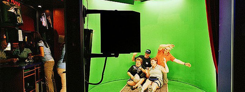 green screen, las vegas